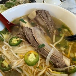 Beef rib pho is my favorite!
