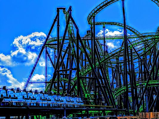 Six Flags Fiesta Texas by null