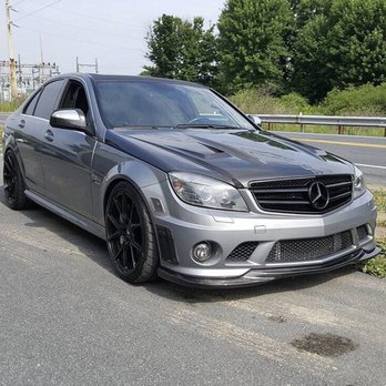 CBtuning - Heavily modified Benz out front of the shop for some love - Auto Parts & Supplies Near Me - Schnecksville, Pennsylvania