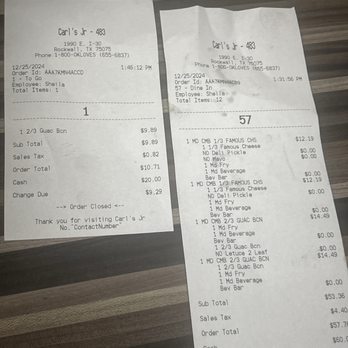 Carl's Jr - Fast Food Near Me - Rockwall, Texas