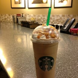 Venti caramel frappucino