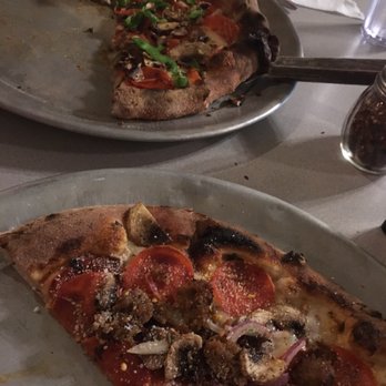 TriBecca Allie Cafe - Pi móntese (added green pepper) and the Diavola (added sausage, onions and mushrooms) still our favorites! - Pizza Near Me - Sardis, Mississippi