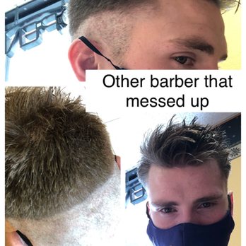 Larkfield Barber Shop - Before Saleem fixed my hair after another barber messed it up. - Barbers Near Me - Santa Rosa, California