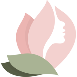 Magnolia Medical Aesthetics - Magnolia Medical Aesthetics logo icon featuring a woman's profile within pink magnolia petals and green leaves