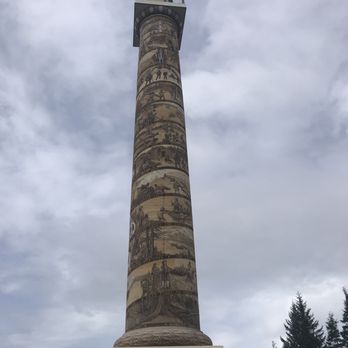 Astoria Column - 5/1/22 Art work on the Column - Landmarks & Historical Buildings Near Me - Astoria, Oregon Astoria Column - 5/1/22 Art work on the Column - Landmarks & Historical Buildings Near Me - Astoria, Oregon