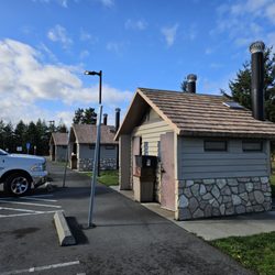 Deer Park Loop - View of toilets