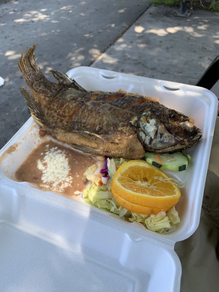 Order Mojarra al Mojo de Ajo food online from Tlaquepaque Restaurant store, Santa Paula on bringmethat.com