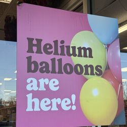 Michaels - Now selling helium balloons - November 2025