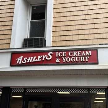 Ashley's Ice Cream Cafe - Front sign - Ice Cream & Frozen Yogurt Near Me - Madison, Connecticut Ashley's Ice Cream Cafe - Front sign - Ice Cream & Frozen Yogurt Near Me - Madison, Connecticut