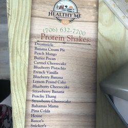 Healthy Me - Menu
