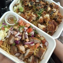 IG: @nom.noms.only | Pork Belly & Mochiko Chicken IG: @nom.noms.only | Pork Belly & Mochiko Chicken