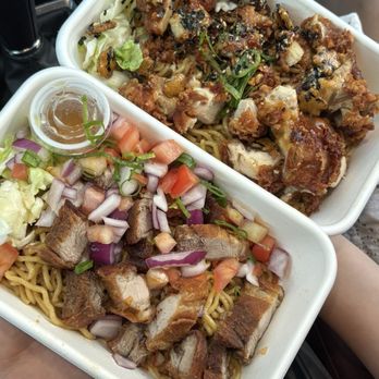 Tin Roof Maui - IG: @nom.noms.only | Pork Belly & Mochiko Chicken - Hawaiian Near Me - Kahului, Hawaii Tin Roof Maui - IG: @nom.noms.only | Pork Belly & Mochiko Chicken - Hawaiian Near Me - Kahului, Hawaii