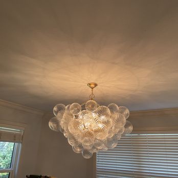 C Bell Electric - Hanging light fixture with glass - Electricians Near Me - Pensacola, Florida C Bell Electric - Hanging light fixture with glass - Electricians Near Me - Pensacola, Florida