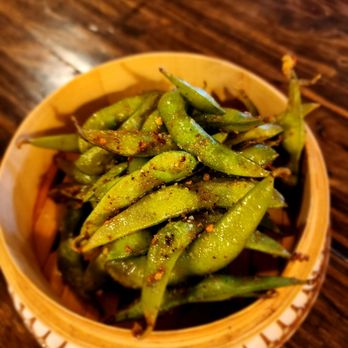 TapAsia Asian Tapas - Spicy Garlic edamame - Japanese Near Me - Albany, New York TapAsia Asian Tapas - Spicy Garlic edamame - Japanese Near Me - Albany, New York