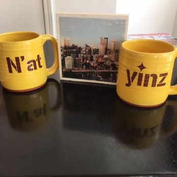 Love Pittsburgh - Blake's mugs and Monica's wood block I purchased - Cards & Stationery Near Me - Pittsburgh, Pennsylvania Love Pittsburgh - Blake's mugs and Monica's wood block I purchased - Cards & Stationery Near Me - Pittsburgh, Pennsylvania