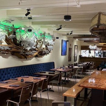 876 Baldwin - the dining area of the restaurant - New American Near Me - Baldwin, Michigan