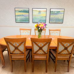 Cadia Healthcare - Our private dining room at Cadia Rehabilitation Capitol, set for family-style meals in a warm, welcoming space.