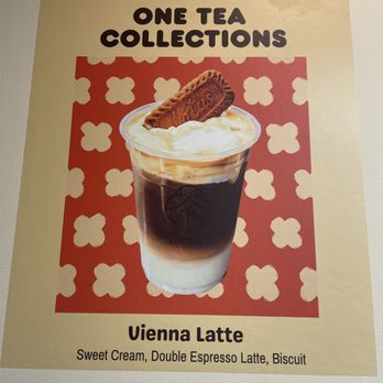 One Tea - Vienna latte - Bubble Tea Near Me - Temple City, California
