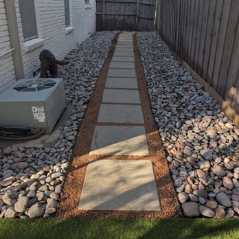 Texas Sod and Landscape - My new side walkway - Landscaping Near Me - McKinney, Texas Texas Sod and Landscape - My new side walkway - Landscaping Near Me - McKinney, Texas