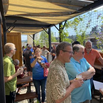 Seattle Cider Taproom - The front Patio available for private parties - Breweries Near Me - Seattle, Washington