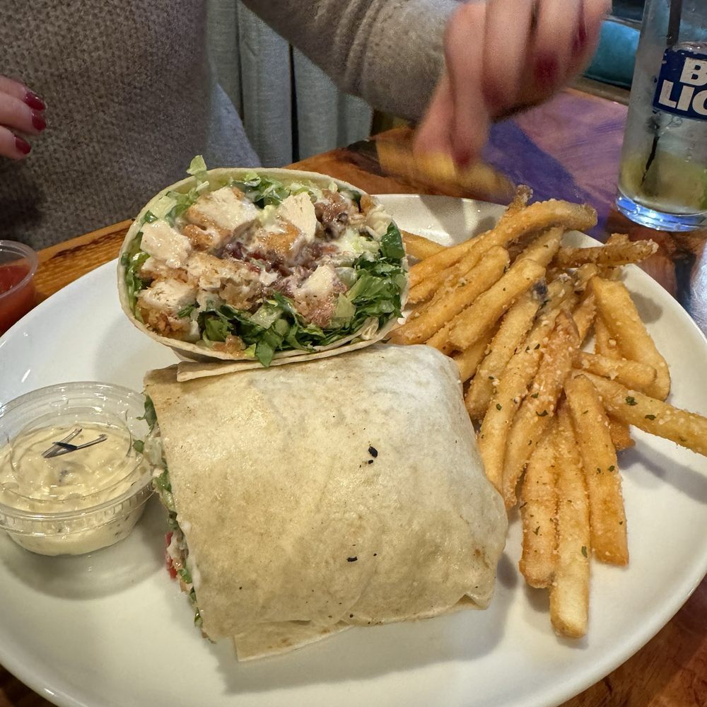 The Lazy Hound - Chicken Bacon Ranch Wrap - Burgers Near Me - Bangor, Maine The Lazy Hound - Chicken Bacon Ranch Wrap - Burgers Near Me - Bangor, Maine
