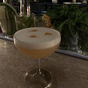 Columns - The Sunshower. A perfectly balanced, gin-based creation by one of the bartenders, Kelly. - Hotels Near Me - New Orleans, Louisiana Columns - The Sunshower. A perfectly balanced, gin-based creation by one of the bartenders, Kelly. - Hotels Near Me - New Orleans, Louisiana