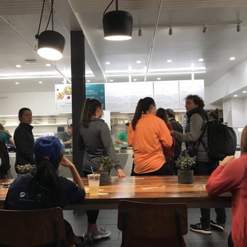 sweetgreen - Healthy Salads, Wraps, and Bowls - The line says it all - Salad Near Me - Cambridge, Massachusetts