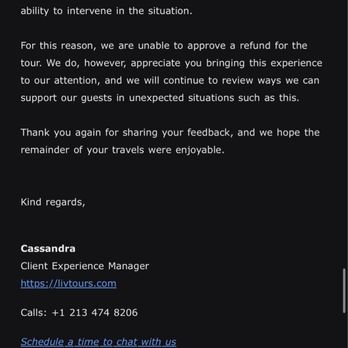 LivTours - Responses - Tours Near Me - Rome, RM LivTours - Responses - Tours Near Me - Rome, RM