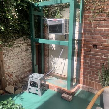 Comstruct Builders - He added framing around my neighbors ugly ac so I wouldn't have to see it.. - General Contractors Near Me