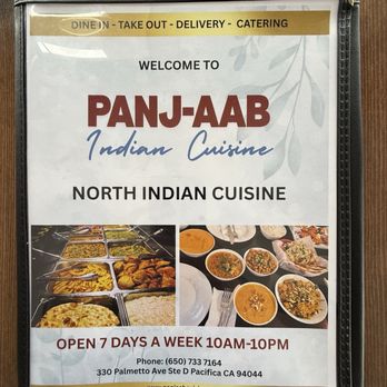 PanJ Aab Indian Cuisine - Menu - Indian Near Me - Pacifica, California PanJ Aab Indian Cuisine - Menu - Indian Near Me - Pacifica, California