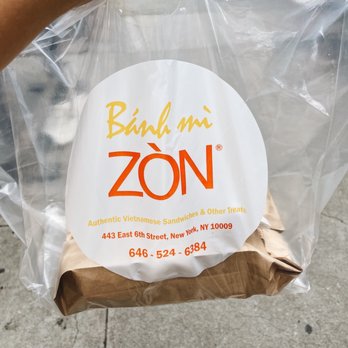Banh Mi Zon - Sandwiches to go - Vietnamese Near Me - New York, New York