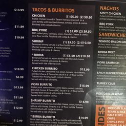 Menu Menu