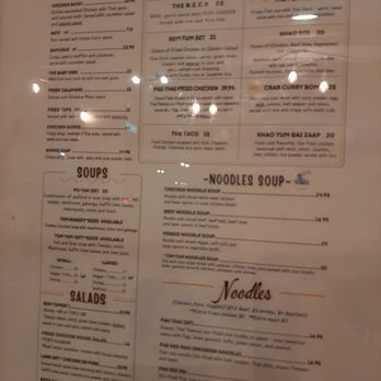 Time Thai Kitchen  - Menu March 2026 - Thai Near Me - Pleasanton, California