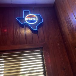 Wings 'N More - Pepsi sign