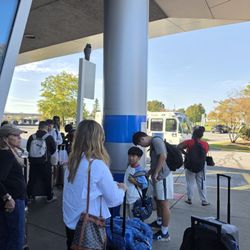 Hertz Rent A Car - Shuttle pick up area