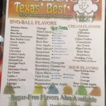 Snolicious Snoballs - Shaved Ice Near Me - Houston, Texas