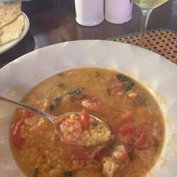 Da Giovannino - Housemade fregola with saffron and shrimp