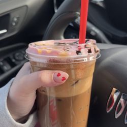 On The Grind Coffee Company - Fun Valentine's Day menu drink