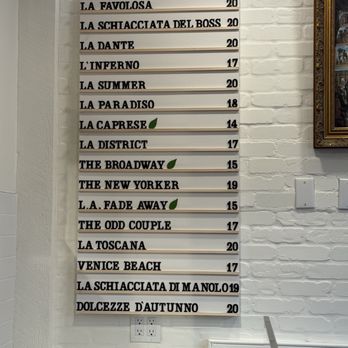All'Antico Vinaio - Sandwich menu - Sandwiches Near Me - New York, New York All'Antico Vinaio - Sandwich menu - Sandwiches Near Me - New York, New York
