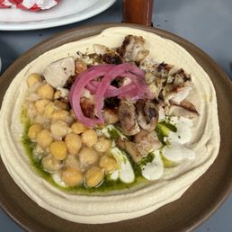 Chicken hummus Chicken hummus