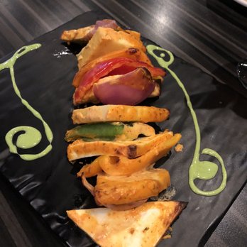 Nazara Indian Bistro - Pineapple Paneer Tikka - Indian Near Me - Cary, North Carolina