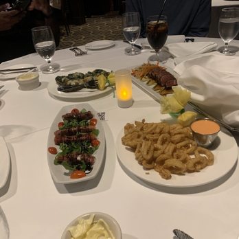Old Original Bookbinders - Prosciutto Wrapped Mozzarella, Fried Calamari, Seared Cajun Tuna, Oysters Rockefeller - Seafood Near Me - Richmond, Virginia Old Original Bookbinders - Prosciutto Wrapped Mozzarella, Fried Calamari, Seared Cajun Tuna, Oysters Rockefeller - Seafood Near Me - Richmond, Virginia