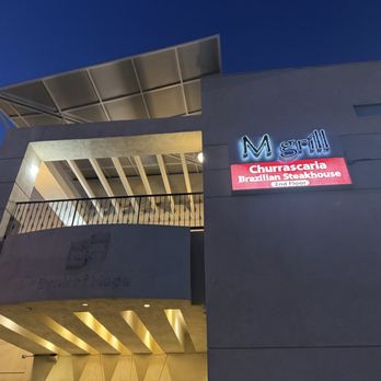 M Grill - Entrance from the valet parking lot in the back. - Brazilian Near Me - Los Angeles, California