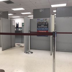 State of New Jersey Motor Vehicle Commission - No lines. Never waited more than 15-20 minutes tops even when it's busy here.
