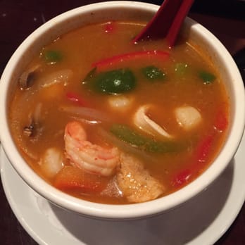 Sushi Island - Great tom yam soup! Only $6 - Sushi Bars Near Me - Elmhurst, New York