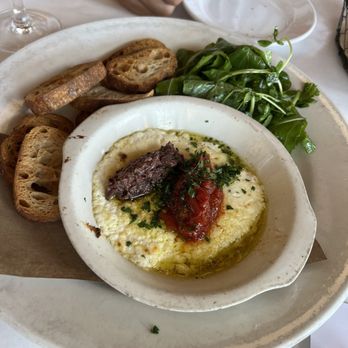 Sardine - olive tapenade, sun dried tomato, crostini - French Near Me - Madison, Wisconsin