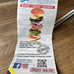 Out of the Park Burgers - Late lunch