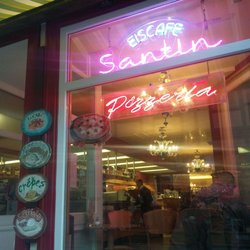 Italienisches Eiscafe SANTIN - Eingang