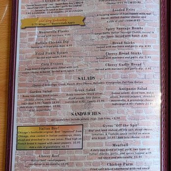 Windy City Pizza - This is Page 2 of their Main Menu.  Photo taken July 18, 2026. - Pizza Near Me - Virginia Beach, Virginia