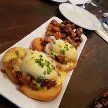 DOMU - Eggs benedict on bao bread. It was very unique and very delicious. - Ramen Near Me - Orlando, Florida DOMU - Eggs benedict on bao bread. It was very unique and very delicious. - Ramen Near Me - Orlando, Florida